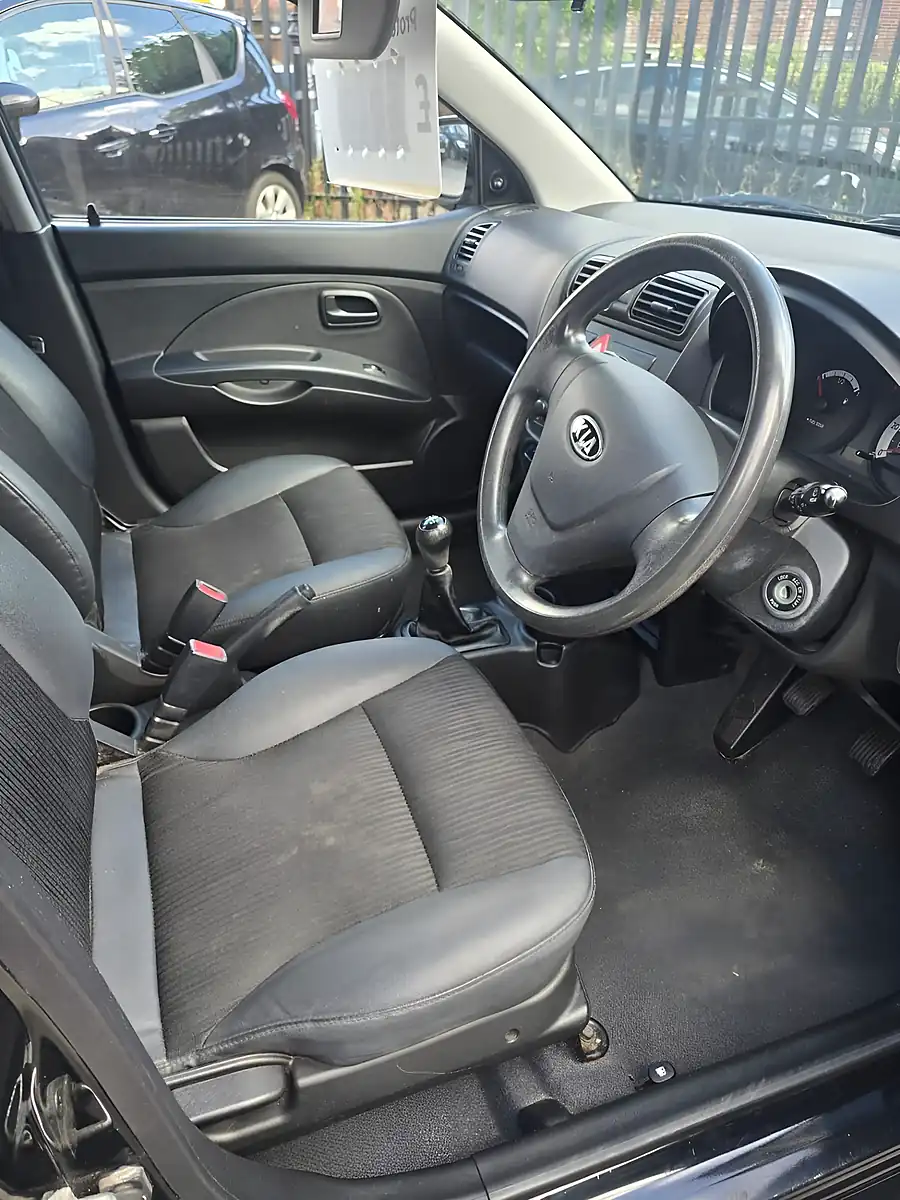 Used 2008 Kia Picanto Hatchback Black - Interior and Exterior details 11