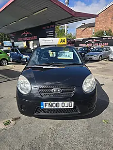 Used 2008 Kia Picanto Hatchback Black - Interior and Exterior details 3