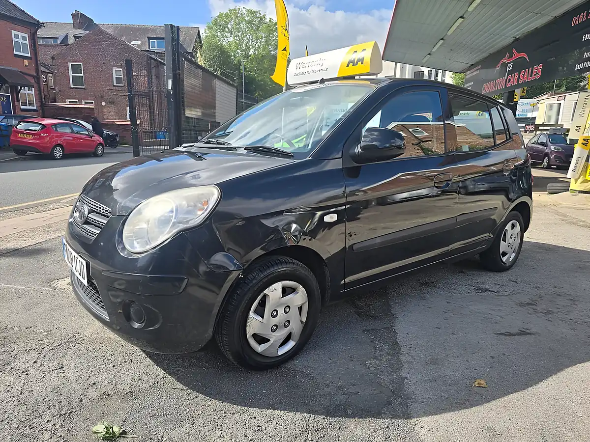 Used 2008 Kia Picanto Hatchback Black - Interior and Exterior details 4