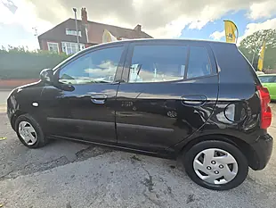 Used 2008 Kia Picanto Hatchback Black - Interior and Exterior details 6