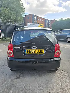 Used 2008 Kia Picanto Hatchback Black - Interior and Exterior details 8