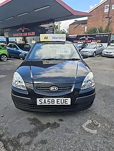 Used 2008 Kia Rio Hatchback Black - Interior and Exterior details 3