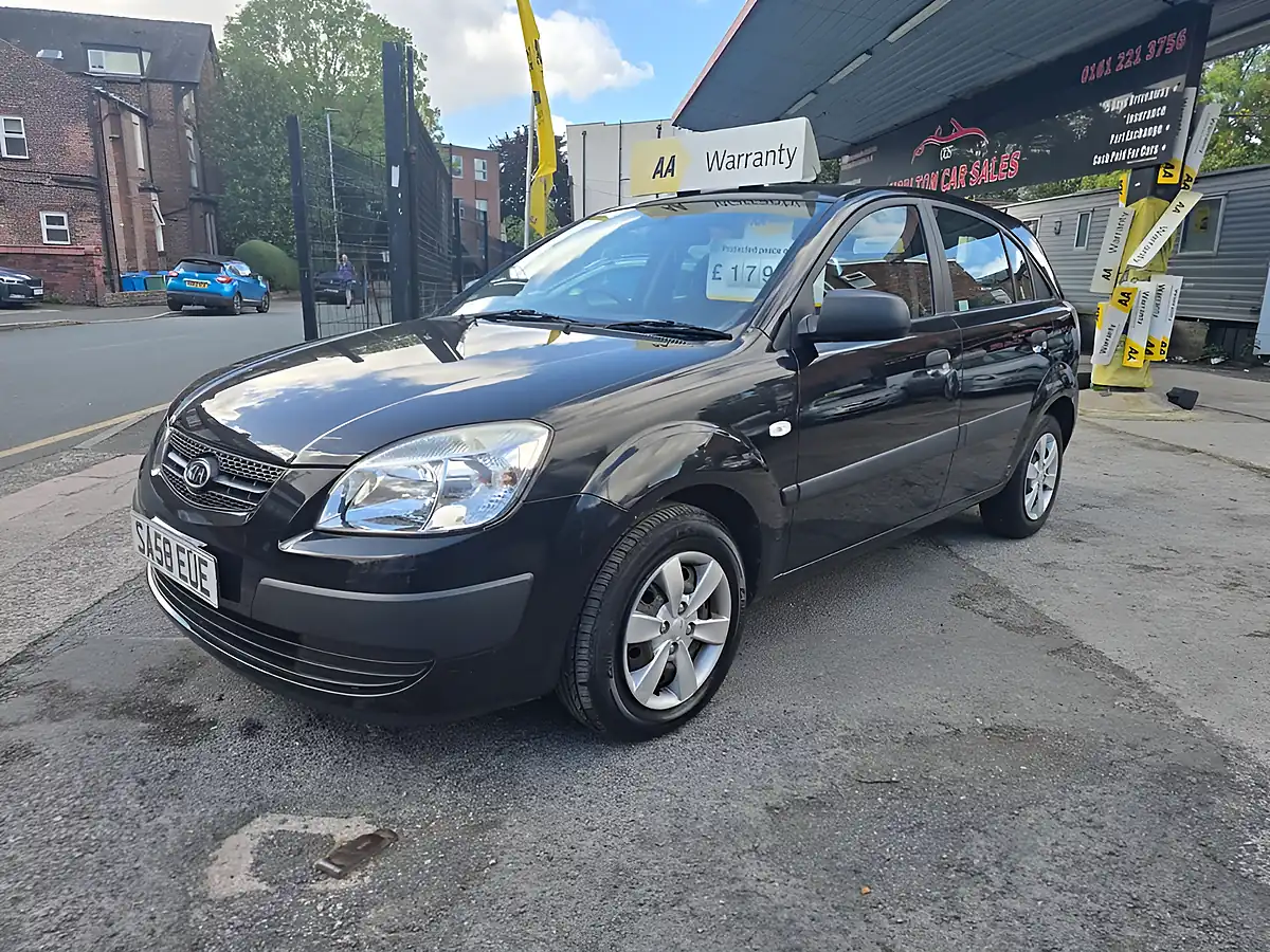 Used 2008 Kia Rio Hatchback Black - Interior and Exterior details 4