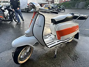 Used 2008 Lambretta Li 125 White/Orange - Interior and Exterior details 7