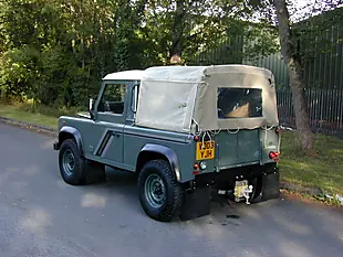 Used 2008 Land Rover Defender 90 Special Specification Green - Interior and Exterior details 6