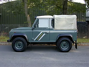Used 2008 Land Rover Defender 90 Special Specification Green - Interior and Exterior details 7