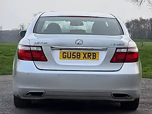 Used 2008 Lexus Ls Se-L Silver - Interior and Exterior details 8
