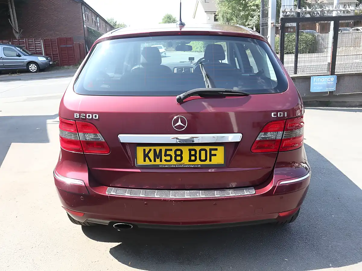 Used 2008 Mercedes-Benz B Class Sport Red - Interior and Exterior details 5