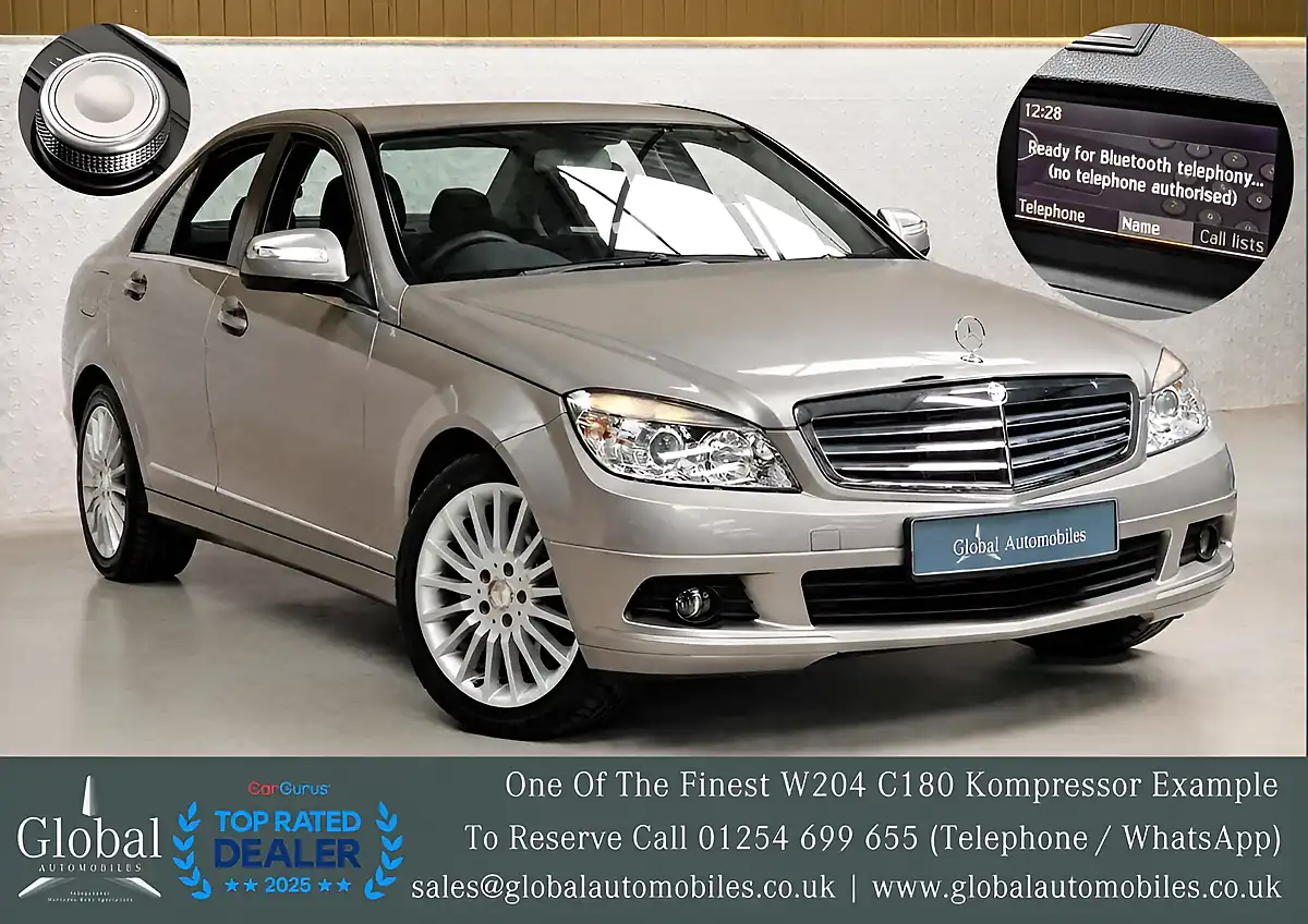 Used 2008 Mercedes-Benz C-Class Se Cubanite Silver - Interior and Exterior details 3