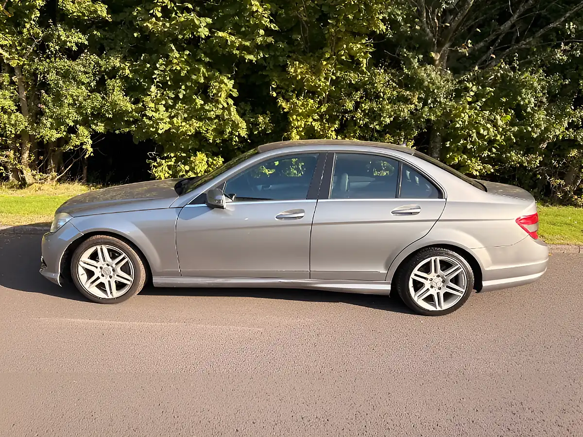 Used 2008 Mercedes-Benz C Class Sport Silver - Interior and Exterior details 2
