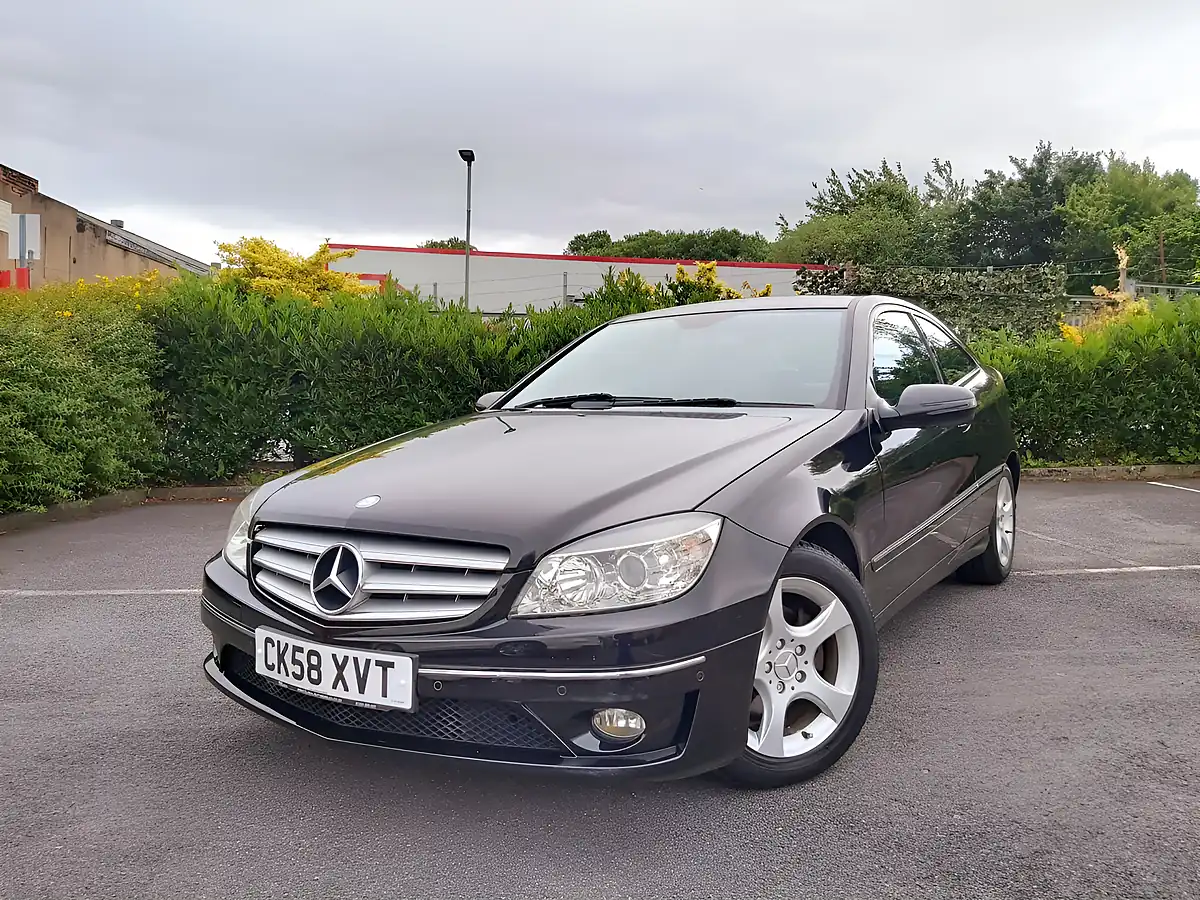 Used 2008 Mercedes-Benz Clc Se Obsidian Black - Front View
