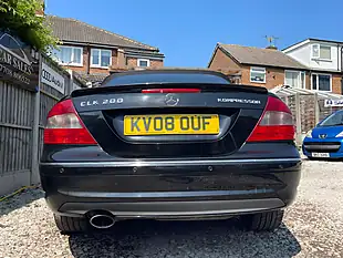 Used 2008 Mercedes-Benz Clk Sport Cabriolet Black - Interior and Exterior details 13