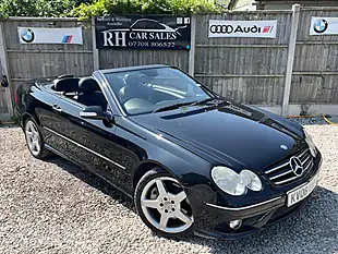 Used 2008 Mercedes-Benz Clk Sport Cabriolet Black - Interior and Exterior details 14