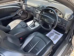 Used 2008 Mercedes-Benz Clk Sport Cabriolet Black - Interior and Exterior details 3