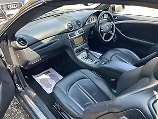 Used 2008 Mercedes-Benz Clk Sport Cabriolet Black - Interior and Exterior details 5