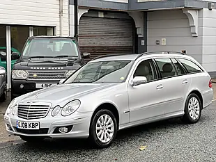 Used 2008 Mercedes-Benz E Class Elegance Bright Silver Metallic - Interior and Exterior details 9