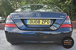 Used 2008 Mercedes-Benz S Class S320 Black - Interior and Exterior details 11