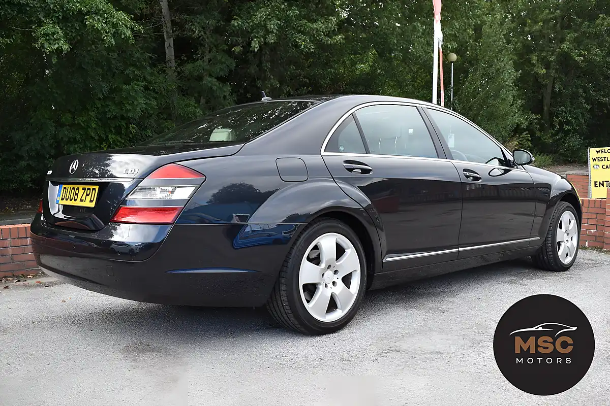 Used 2008 Mercedes-Benz S Class S320 Black - Interior and Exterior details 12