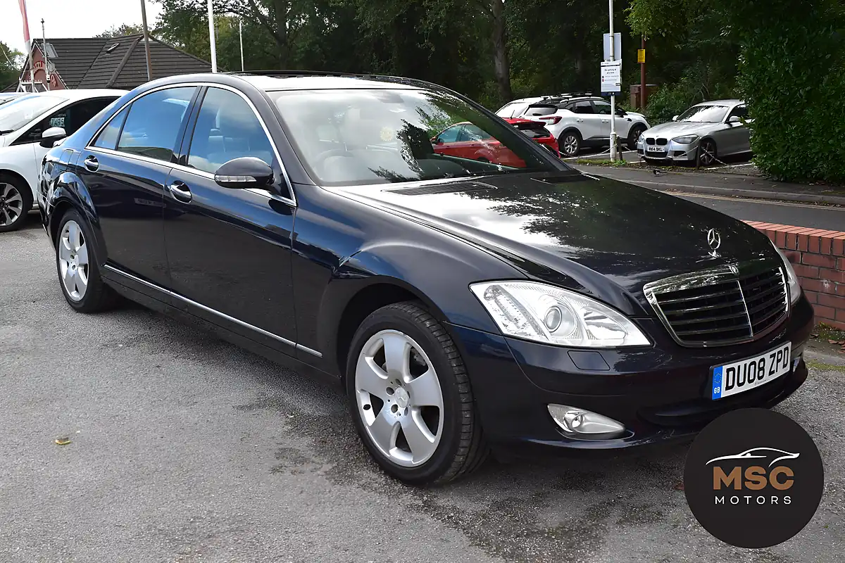 Used 2008 Mercedes-Benz S Class S320 Black - Interior and Exterior details 13