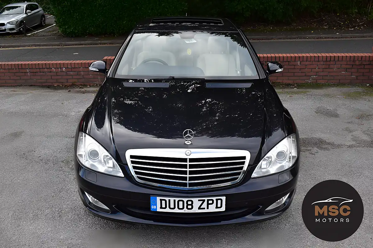 Used 2008 Mercedes-Benz S Class S320 Black - Interior and Exterior details 3