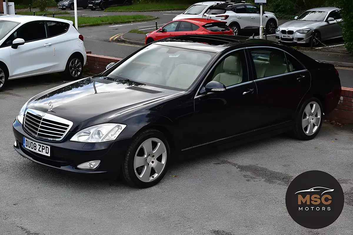 Used 2008 Mercedes-Benz S Class S320 Black - Interior and Exterior details 4