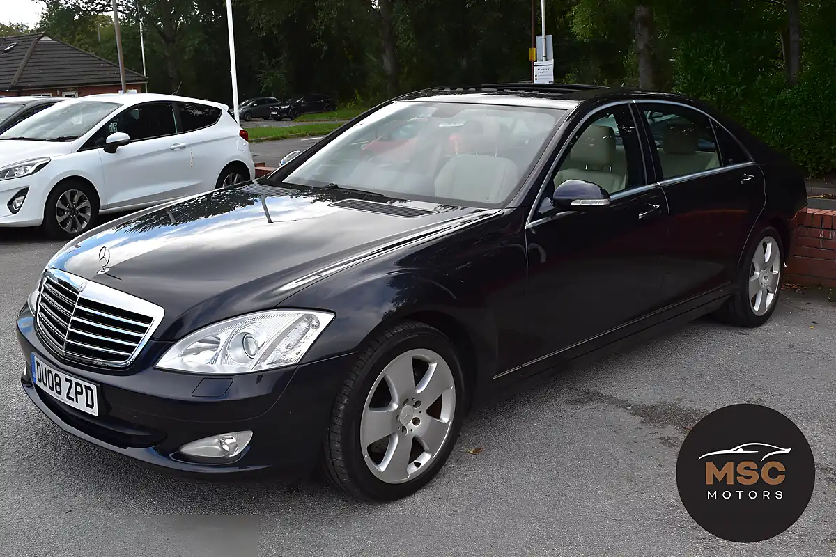 Used 2008 Mercedes-Benz S Class S320 Black - Interior and Exterior details 5