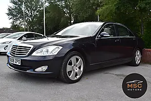 Used 2008 Mercedes-Benz S Class S320 Black - Interior and Exterior details 6