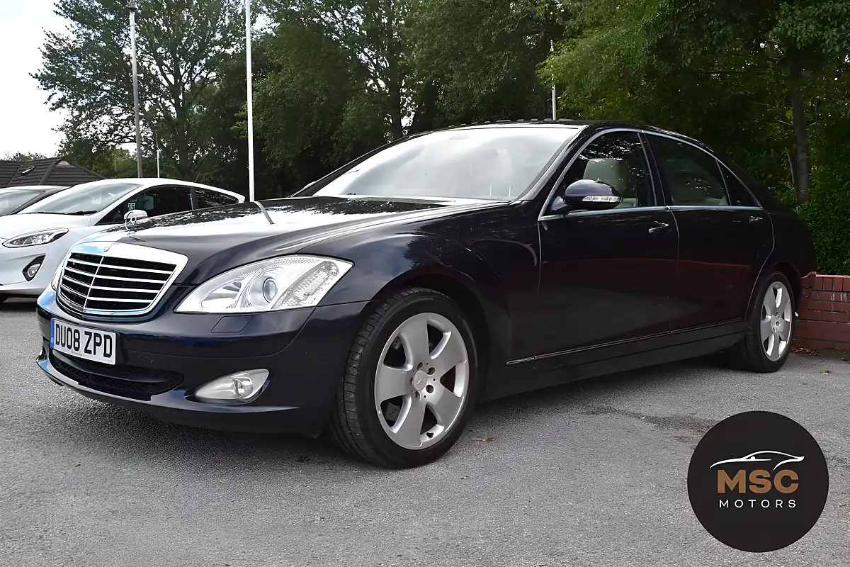 Used 2008 Mercedes-Benz S Class S320 Black - Interior and Exterior details 6