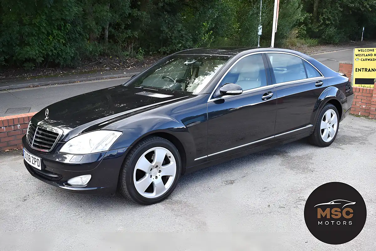 Used 2008 Mercedes-Benz S Class S320 Black - Interior and Exterior details 7
