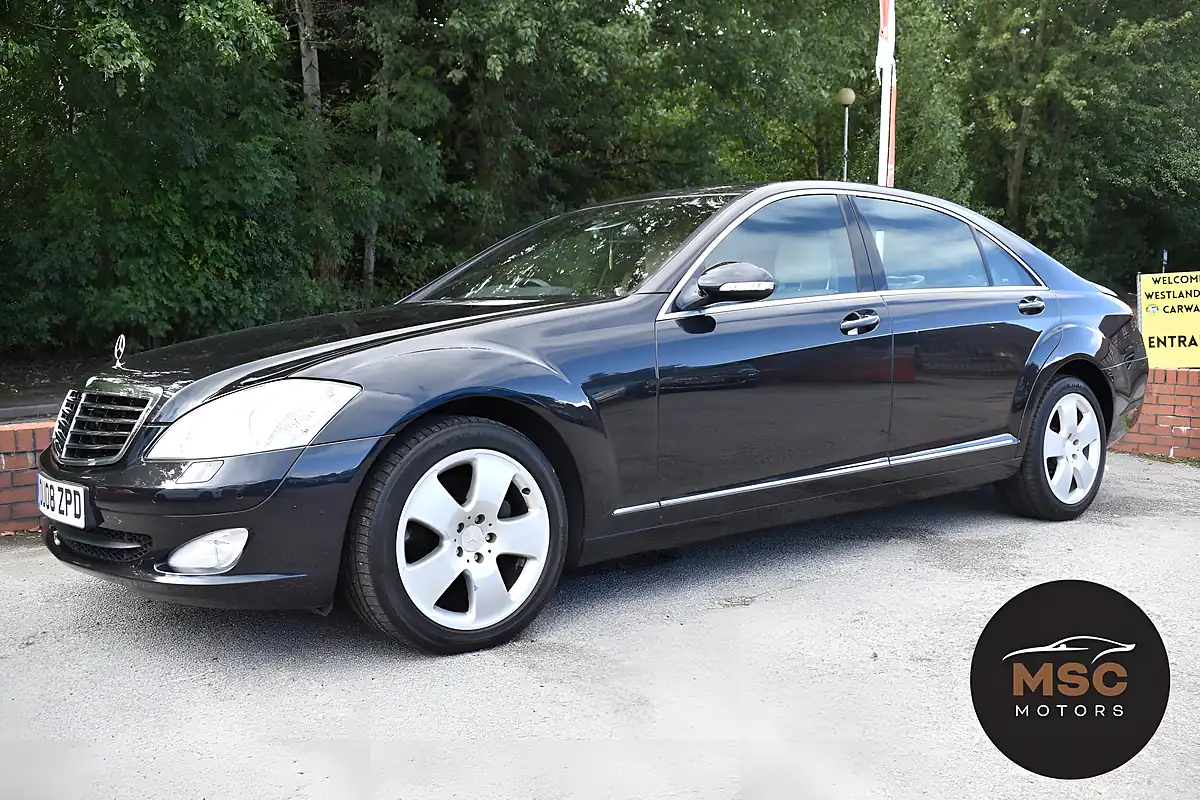 Used 2008 Mercedes-Benz S Class S320 Black - Interior and Exterior details 8