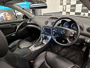 Used 2008 Mercedes-Benz Sl Class Convertible Black - Interior and Exterior details 10