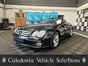 Used 2008 Mercedes-Benz Sl Class Convertible Black - Interior and Exterior details 2