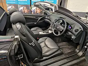 Used 2008 Mercedes-Benz Sl Class Convertible Black - Interior and Exterior details 5