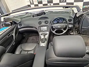 Used 2008 Mercedes-Benz Sl Class Convertible Black - Interior and Exterior details 7