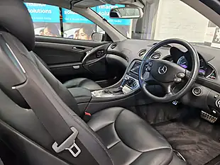 Used 2008 Mercedes-Benz Sl Class Convertible Black - Interior and Exterior details 9