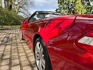 Used 2008 Mercedes-Benz Sl Convertible Red - Interior and Exterior details 8