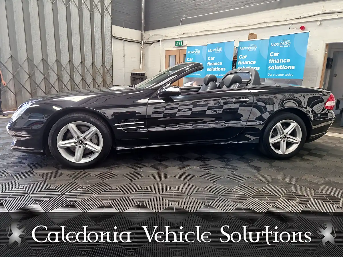 Used 2008 Mercedes-Benz Sl SL350 Black - Interior and Exterior details 10