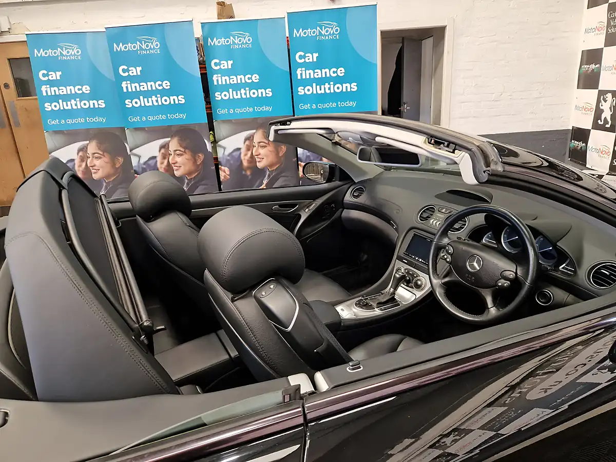 Used 2008 Mercedes-Benz Sl SL350 Black - Interior and Exterior details 16