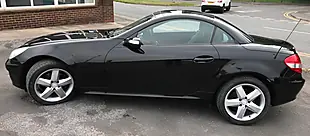 Used 2008 Mercedes-Benz Slk Convertible Black - Interior and Exterior details 18