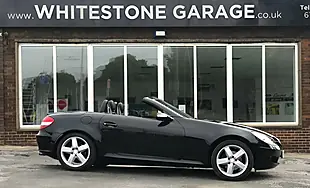 Used 2008 Mercedes-Benz Slk Convertible Black - Interior and Exterior details 3