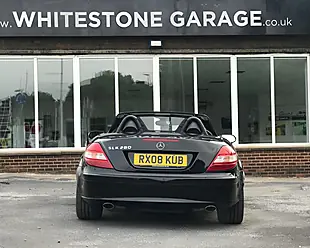 Used 2008 Mercedes-Benz Slk Convertible Black - Interior and Exterior details 7