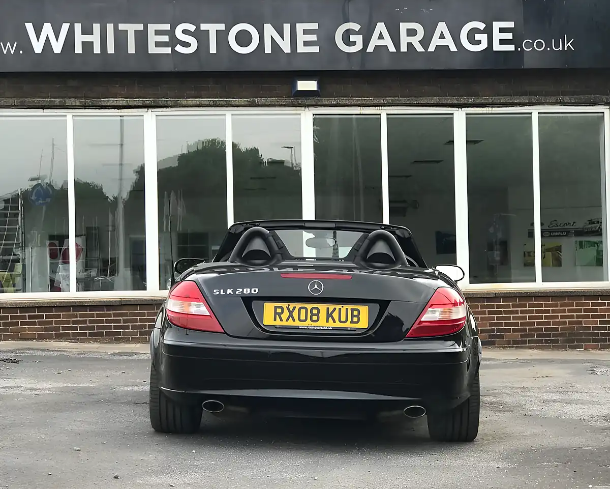 Used 2008 Mercedes-Benz Slk Convertible Black - Interior and Exterior details 7