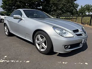 Used 2008 Mercedes-Benz Slk Convertible Silver - Interior and Exterior details 10