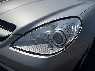 Used 2008 Mercedes-Benz Slk Convertible Silver - Interior and Exterior details 12