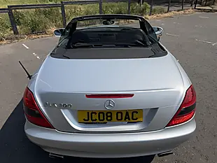 Used 2008 Mercedes-Benz Slk Convertible Silver - Interior and Exterior details 15