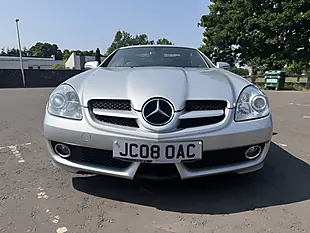 Used 2008 Mercedes-Benz Slk Convertible Silver - Interior and Exterior details 2