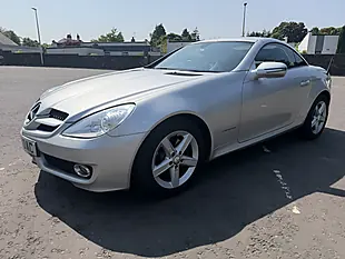 Used 2008 Mercedes-Benz Slk Convertible Silver - Interior and Exterior details 3