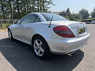 Used 2008 Mercedes-Benz Slk Convertible Silver - Interior and Exterior details 5