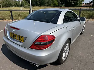 Used 2008 Mercedes-Benz Slk Convertible Silver - Interior and Exterior details 7