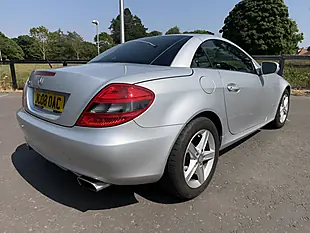 Used 2008 Mercedes-Benz Slk Convertible Silver - Interior and Exterior details 8